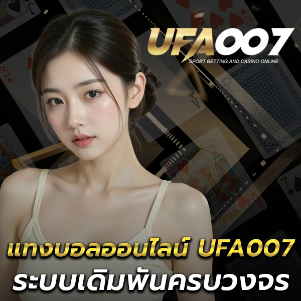 แทงบอลออนไลน์ UFA007 ระบบเดิมพันครบวงจร รองรับคอบอลทุกสาย