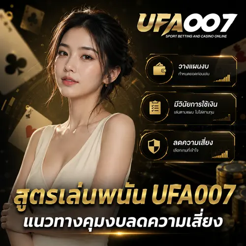 สูตรเล่นพนัน UFA007 แนวทางคุมงบลดความเสี่ยง
